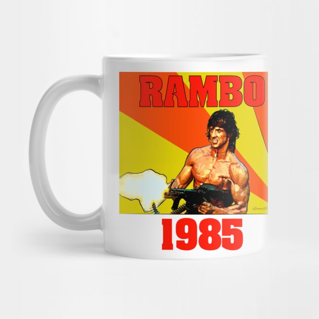 Rambo 1985 by PjesusArt